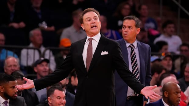 St. John’s coach Rick Pitino